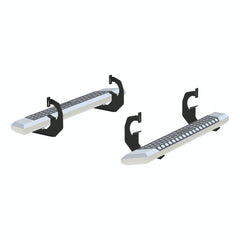 ARIES 2555001 AdvantEDGE 5-1/2" x 53" Chrome Aluminum Side Bars, Select Silverado, Sierra