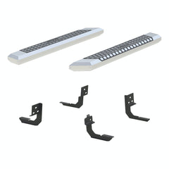ARIES 2555004 AdvantEDGE 5-1/2" x 53" Chrome Aluminum Side Bars, Select Ram 1500, 2500, 3500