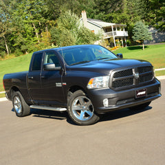 ARIES 2555006 AdvantEDGE 5-1/2" x 85" Chrome Aluminum Side Bars, Select Ram 1500 to 5500