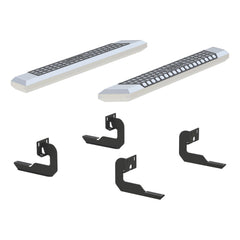 ARIES 2555007 AdvantEDGE 5-1/2" x 53" Chrome Aluminum Side Bars, Select Ford F-150