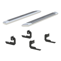 ARIES 2555008 AdvantEDGE 5-1/2" x 75" Chrome Aluminum Side Bars, Select Ford F-150