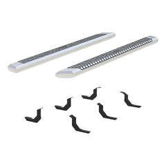 ARIES 2555019 AdvantEDGE 5-1/2" x 85" Chrome Aluminum Side Bars, Select Toyota Tundra
