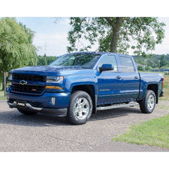 ARIES 2555021 AdvantEDGE 5-1/2" x 75" Chrome Aluminum Side Bars, Select Silverado, Sierra