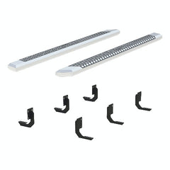 ARIES 2555024 AdvantEDGE 5-1/2" x 91" Chrome Aluminum Side Bars, Select Ford F250, F350, F450