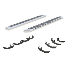 ARIES 2555030 AdvantEDGE 5-1/2" x 85" Chrome Aluminum Side Bars, Select Honda Ridgeline