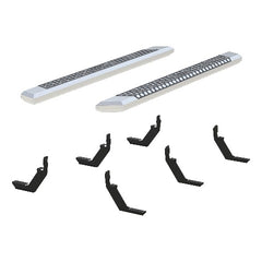 ARIES 2555043 AdvantEDGE 5-1/2" x 75" Chrome Aluminum Side Bars, Select Colorado, Canyon