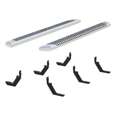 ARIES 2555044 AdvantEDGE 5-1/2" x 85" Chrome Aluminum Side Bars, Select Colorado, Canyon