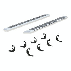 ARIES 2555047 AdvantEDGE 5-1/2" x 91" Chrome Aluminum Side Bars, Select Chevrolet, GMC