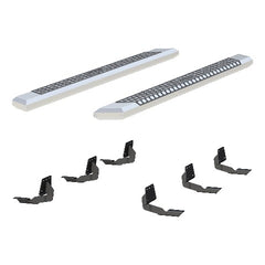 ARIES 2555050 AdvantEDGE 5-1/2" x 75" Chrome Aluminum Side Bars, Select Ram 1500