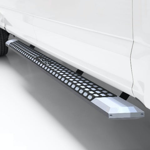 ARIES 2555053 AdvantEDGE 5-1/2" x 75" Chrome Aluminum Side Bars, Select Dodge Durango