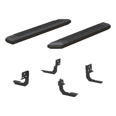 ARIES 2556004 AdvantEDGE 5-1/2" x 53" Black Aluminum Side Bars, Select Ram 1500, 2500, 3500