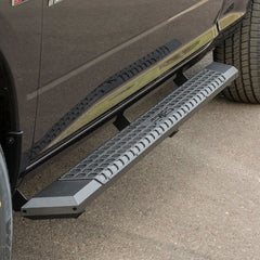 ARIES 2556005 AdvantEDGE 5-1/2" x 75" Black Aluminum Side Bars, Select Dodge, Ram 1500