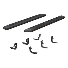 ARIES 2556005 AdvantEDGE 5-1/2" x 75" Black Aluminum Side Bars, Select Dodge, Ram 1500