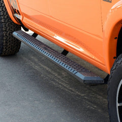 ARIES 2556006 AdvantEDGE 5-1/2" x 85" Black Aluminum Side Bars, Select Dodge, Ram 1500 to 5500
