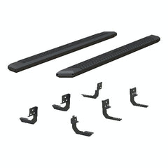 ARIES 2556006 AdvantEDGE 5-1/2" x 85" Black Aluminum Side Bars, Select Dodge, Ram 1500 to 5500