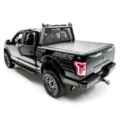 ARIES 2556008 AdvantEDGE 5-1/2" x 75" Black Aluminum Side Bars, Select Ford F-150