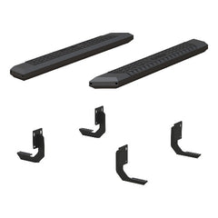 ARIES 2556013 AdvantEDGE 5-1/2" x 53" Black Aluminum Side Bars, Select Ford F-250, F-350