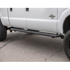 ARIES 2556014 AdvantEDGE 5-1/2" x 75" Black Aluminum Side Bars, Select Ford F-250, F-350