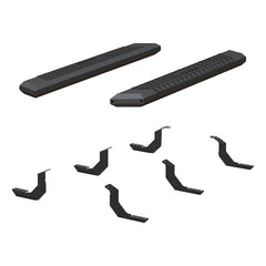 ARIES 2556018 AdvantEDGE 5-1/2" x 53" Black Aluminum Side Bars, Select Toyota Tundra
