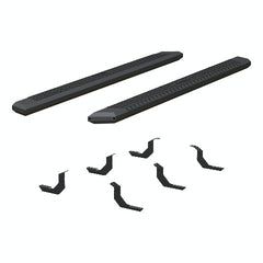 ARIES 2556019 AdvantEDGE 5-1/2" x 85" Black Aluminum Side Bars, Select Toyota Tundra