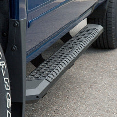ARIES 2556021 AdvantEDGE 5-1/2" x 75" Black Aluminum Side Bars, Select Silverado, Sierra