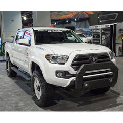 ARIES 2556023 AdvantEDGE 5-1/2" x 85" Black Aluminum Side Bars, Select Toyota Tacoma