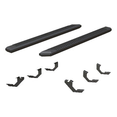 ARIES 2556023 AdvantEDGE 5-1/2" x 85" Black Aluminum Side Bars, Select Toyota Tacoma