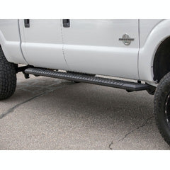 ARIES 2556024 AdvantEDGE 5-1/2" x 91" Black Aluminum Side Bars, Select Ford F250, F350, F450