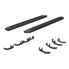 ARIES 2556030 AdvantEDGE 5-1/2" x 85" Black Aluminum Side Bars, Select Honda Ridgeline