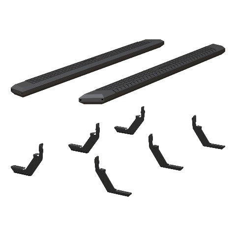 ARIES 2556044 AdvantEDGE 5-1/2" x 85" Black Aluminum Side Bars, Select Colorado, Canyon