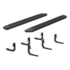 ARIES 2556045 AdvantEDGE 5-1/2" x 75" Black Aluminum Side Bars, Select Nissan Titan