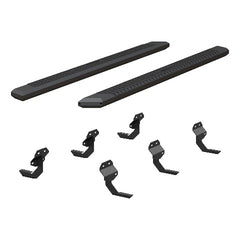 ARIES 2556048 AdvantEDGE 5-1/2" x 91" Black Aluminum Side Bars, Select Ford F-Series Crew Cab
