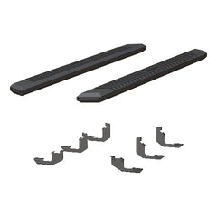 ARIES 2556052 AdvantEDGE 5-1/2" x 85" Black Aluminum Side Bars, Select Ford Ranger Crew Cab