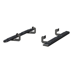 ARIES 2558008 AscentStep 5-1/2" x 75" Black Steel Running Boards, Select Ford F-150