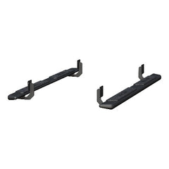 ARIES 2558014 AscentStep 5-1/2" x 75" Black Steel Running Boards, Select Ford F250, F250, F350