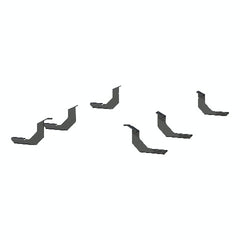 ARIES 2558019 AscentStep 5-1/2" x 85" Black Steel Running Boards, Select Toyota Tundra