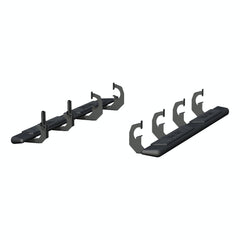 ARIES 2558021 AscentStep 5-1/2" x 75" Black Steel Running Boards, Select Silverado, Sierra