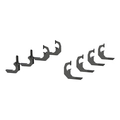 ARIES 2558021 AscentStep 5-1/2" x 75" Black Steel Running Boards, Select Silverado, Sierra