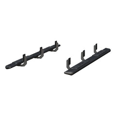 ARIES 2558024 AscentStep 5-1/2" x 91" Black Steel Running Boards, Select Ford F250, F350, F450