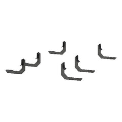 ARIES 2558045 AscentStep 5-1/2" x 75" Black Steel Running Boards, Select Nissan Titan