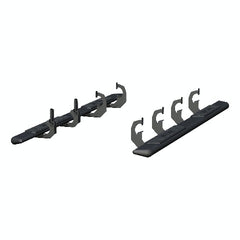 ARIES 2558046 AscentStep 5-1/2" x 91" Black Steel Running Boards, Select Silverado, Sierra