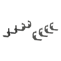 ARIES 2558046 AscentStep 5-1/2" x 91" Black Steel Running Boards, Select Silverado, Sierra