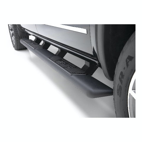 ARIES 2558047 AscentStep 5-1/2" x 91" Black Steel Running Boards, Select Chevrolet, GMC
