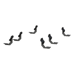 ARIES 2558048 AscentStep 5-1/2" x 91" Black Steel Running Boards, Select Ford F-Series Crew
