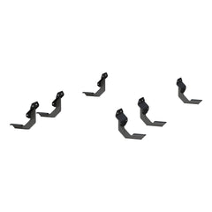 ARIES 2558048 AscentStep 5-1/2" x 91" Black Steel Running Boards, Select Ford F-Series Crew