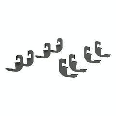 ARIES 2558051 AscentStep 5-1/2" x 75" Black Steel Running Boards, Select Silverado, Sierra