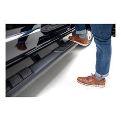 ARIES 2558052 AscentStep 5-1/2" x 85" Black Steel Running Boards, Select Ford Ranger Crew Cab