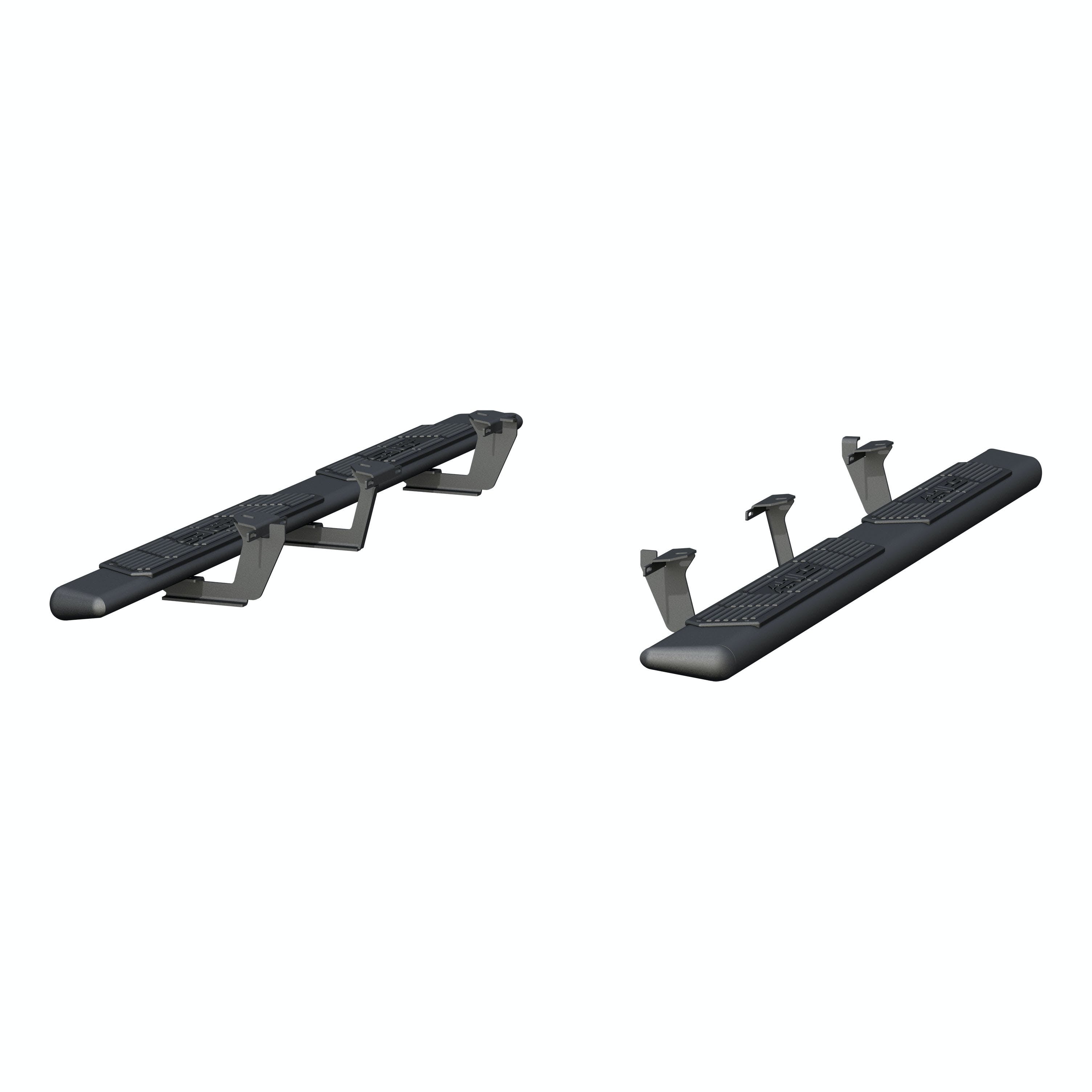 ARIES 2558053 AscentStep 5-1/2" x 75" Black Steel Running Boards, Select Dodge Durango