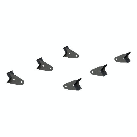 ARIES 3025176 Universal ActionTrac Mounting Brackets (6-Pack, Fabricated Brackets Required)