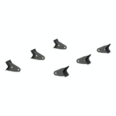 ARIES 3025176 Universal ActionTrac Mounting Brackets (6-Pack, Fabricated Brackets Required)